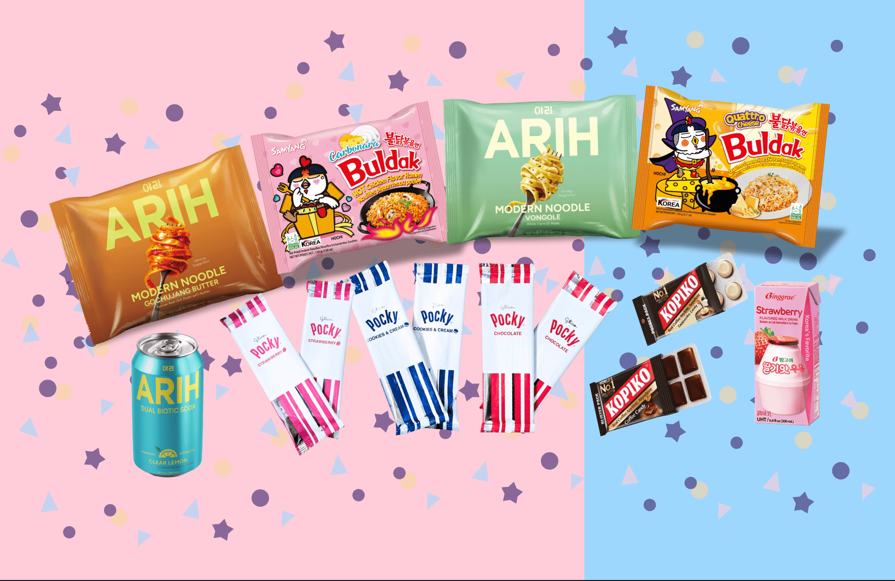 Snacks coreanos NunaPop