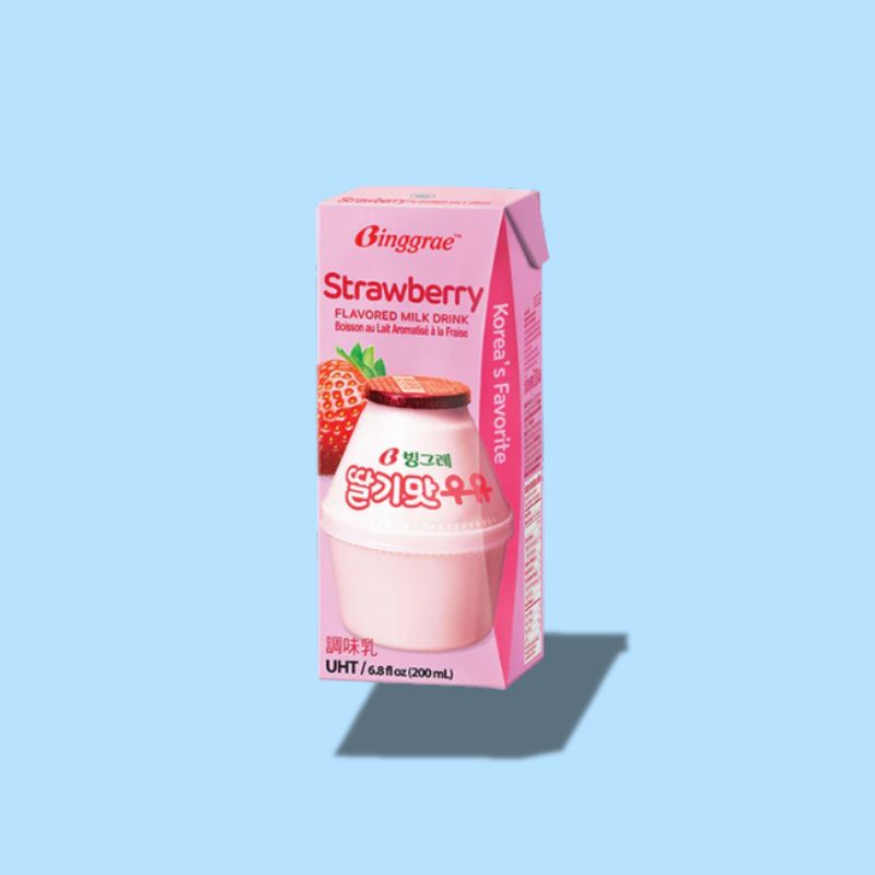 Leche de fresa